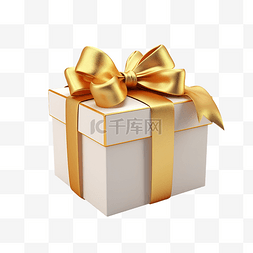 礼物盒惊喜图片_有金丝带的礼物盒