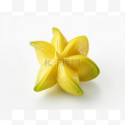 形状像花的黄色水果