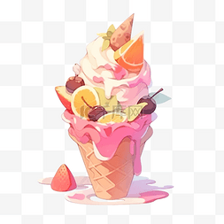 冰淇淋好吃
