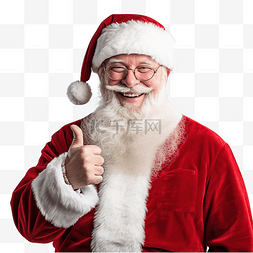 圣诞老人主题图片_真正快乐的圣诞老人肖像有趣的圣