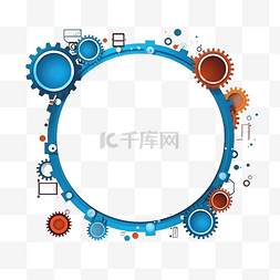 网络工程信息图片_齿轮横幅模板