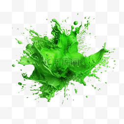 绿色银河泼漆