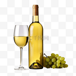 射击玻璃图片_玻璃和瓶子白葡萄酒