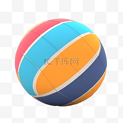 沙滩球排球