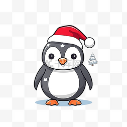 企图片_圣诞企鹅角色