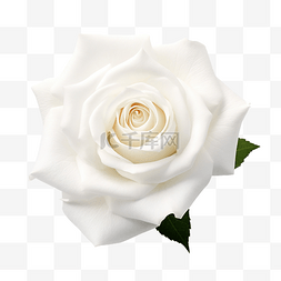 白花瓣图片_白玫瑰花