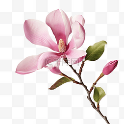 玉兰图片_粉紅色的玉蘭花