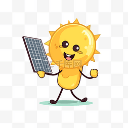 太阳能贴纸图片_太阳能 向量
