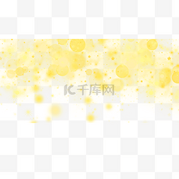 金色粒子科技图片_商务光效金色边框