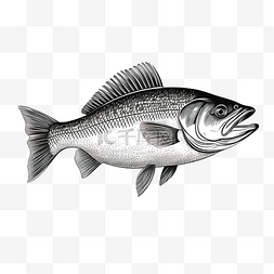 座头白鱼或 coregonus pidschian 鱼德国