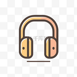 爱普生耳机标志设计与图标矢量图