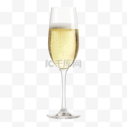 香槟杯起泡酒人工智能生成