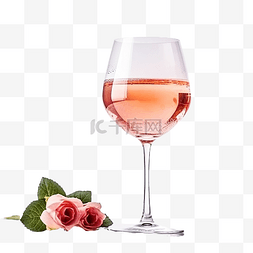 玫瑰卡罗拉图片_普罗塞克桃红葡萄酒