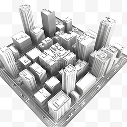 大城市商业建筑城市基础设施ai生