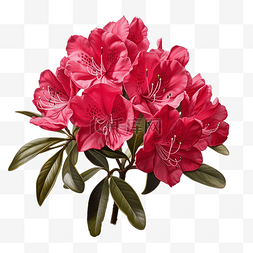 绽放的粉色花瓣图片_杜鹃花 罗斯福总统