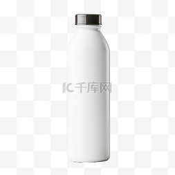 纯白色瓶子