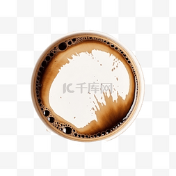 脏的污渍图片_圆形咖啡杯污渍
