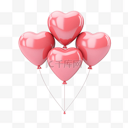 爱情气球情人节