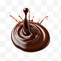 巧克力酱流动图片_巧克力糖漿 PNG