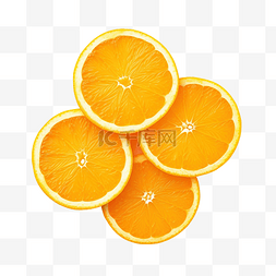 橙子水果片