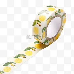 遮蔽和纸胶带可爱的香蕉