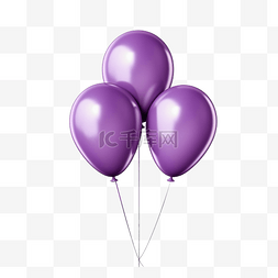 狂放文人图片_优雅的紫色气球