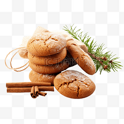 圣诞集市上的姜格拉德饼干