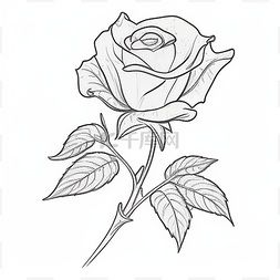 玫瑰花蕾图片_玫瑰花蕾的内嵌图