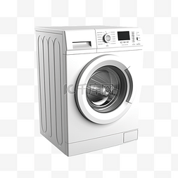 洗衣机 3d 图