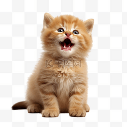 动漫图片_快乐有趣可爱的小猫毛茸茸的猫