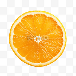 轮廓手图片_简单的橙橙水果片
