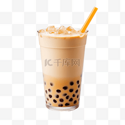 泡泡奶茶 珍珠奶茶 PNG