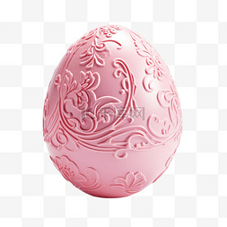 兔子耳朵图片_粉紅色的複活節彩蛋