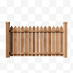 反射条纹图片_孤立的 3d 木栅栏门