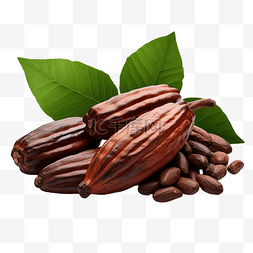 熱帶图片_trinitario 可可豆或巧克力果