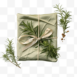 圣诞节零浪费环保包袱皮礼盒包装
