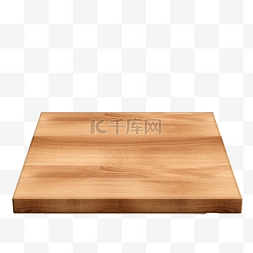木板桌图片_带 3D 渲染的木板空桌