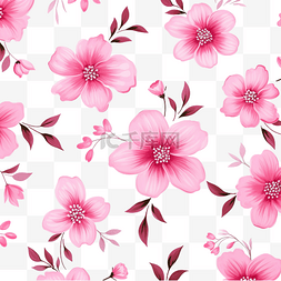 粉紅色的花朵圖案