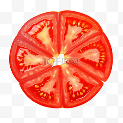 番茄面图片_番茄水果片