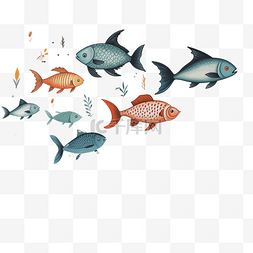 海藻图片_鱼壁画海壁纸