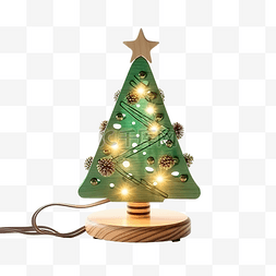 背景灯带图片_带灯的圣诞树