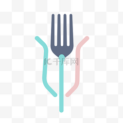 叉子图标 — 为您的食品行业设计