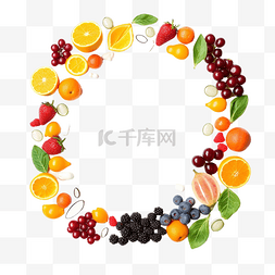 水果框架健康维生素