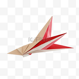 独特且不同的纸飞机