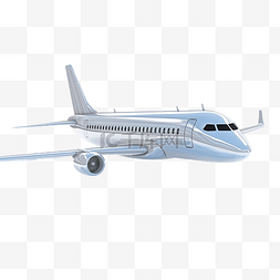 航空乘客图片_3d 飞机与云