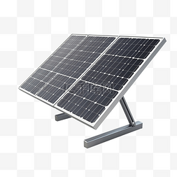 3d 太阳能电池板 PNG
