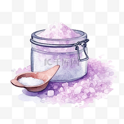 水彩温泉盐