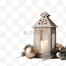 圣诞节装饰和灯笼