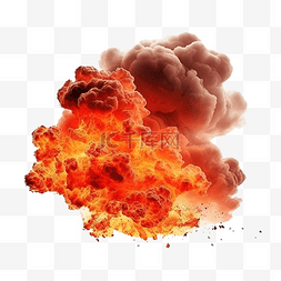 烟雾和火灾爆炸隔离 3d 渲染