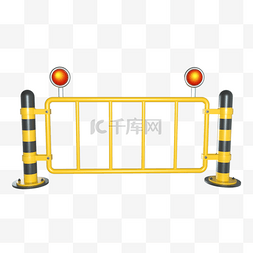 交通警示3d拦截